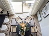 The double height window ensure the Spence is filled with light. Image: Nick Callaghan