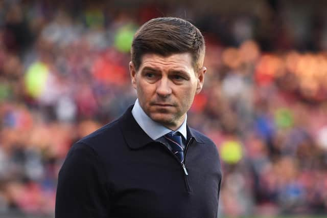 Rangers manager Steven Gerrard.