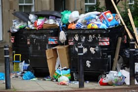 Rubbish in the streets during the Edinburgh festivals in 2022. Picture: Jeff J Mitchell/Getty Images