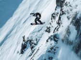 Marion Haerty of France competing in the Freeride World Tour event at Verbier in 2021 PIC: J Bernard / Freeride World Tour