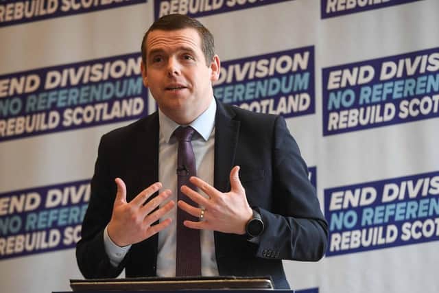Tory leader Douglas Ross, who is standing a list candidate for the Highlands & Islands, also accused the SNP of giving businesses in the North East a “raw deal”.