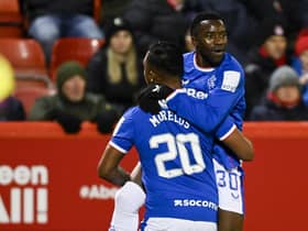 Barry Ferguson would play Fashion Sakala ahead of Alfredo Morelos in attack for Rangers against Celtic. (Photo by Rob Casey / SNS Group)