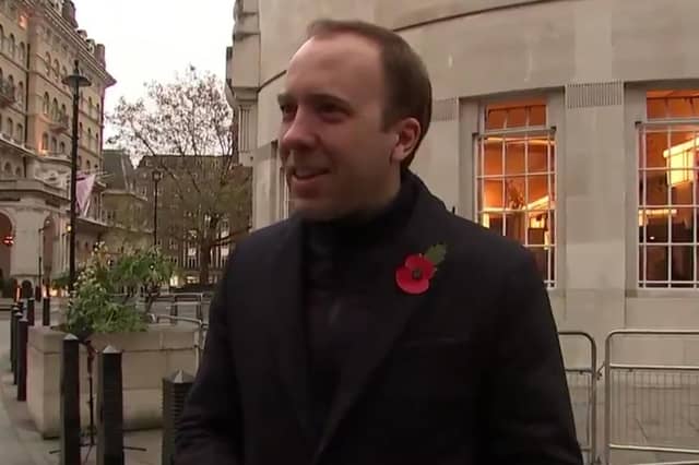 The moment Matt Hancock squirms his way out of an interview with Piers Morgan.