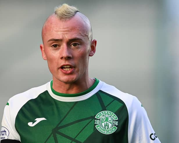 Hibs forward Harry McKirdy has only played 230 since arriving from Swindon Town in the summer.