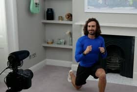 Joe Wicks does not have control over ads appearing on his channel.