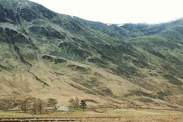 Afton in Glen Clova, one of the locations where new woodland and forestry tracks are planned, with concerns raised by Cairngorms National Park Authority about the impact the routes will have on the landscape. PIC:  Oliver Dixon /geograph.org.