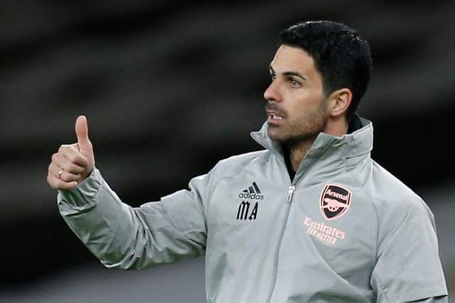 Arsenal's Spanish manager Mikel Arteta (Photo by IAN KINGTON/AFP via Getty Images)