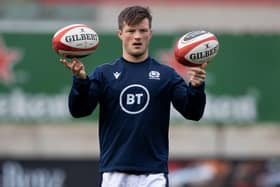 George Horne will start at scrum-half for Glasgow against Leinster after being released from the Scotland camp. Picture: Craig Williamson/SNS