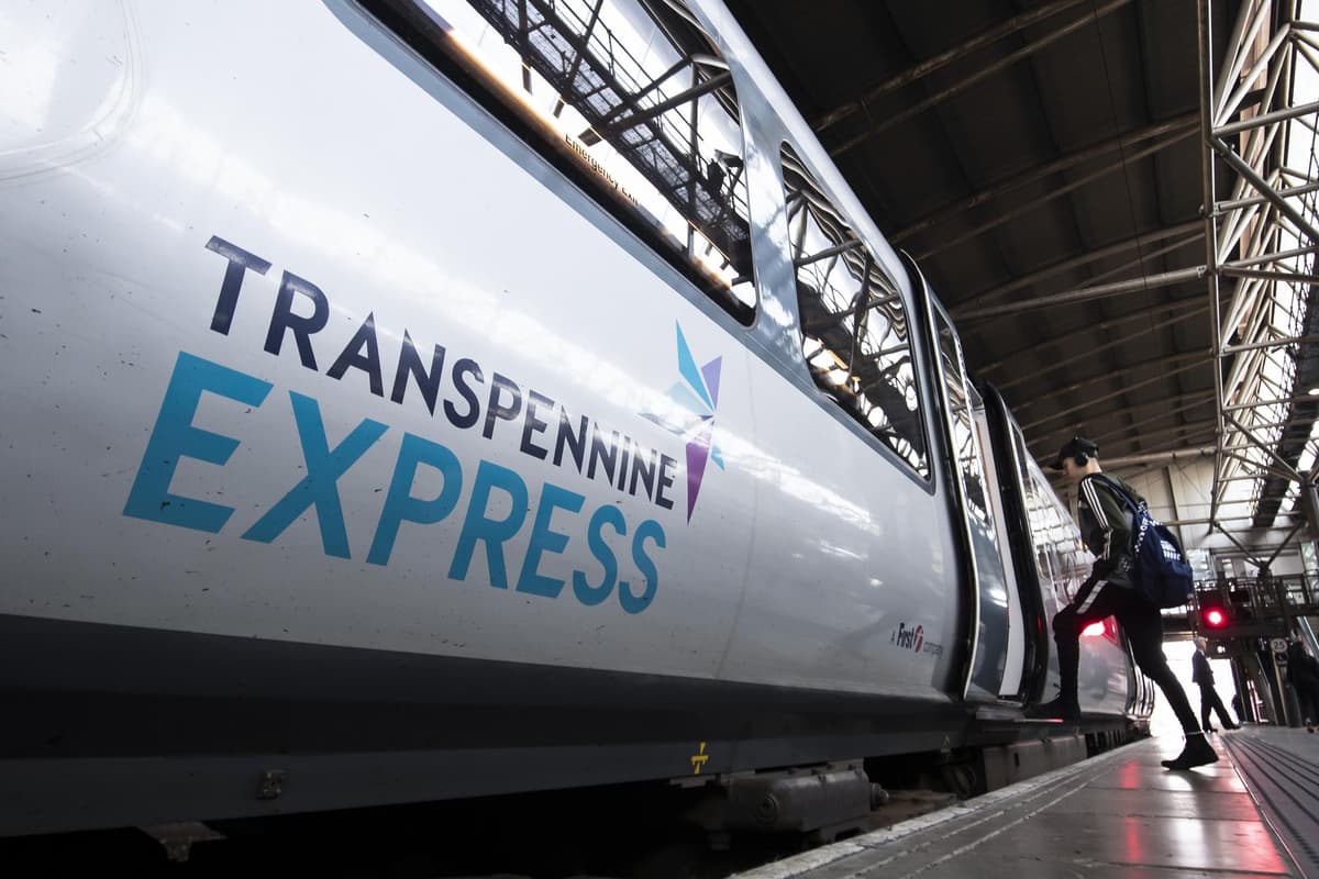 Transpenning Express Map TransPennine Express services brought under Government control