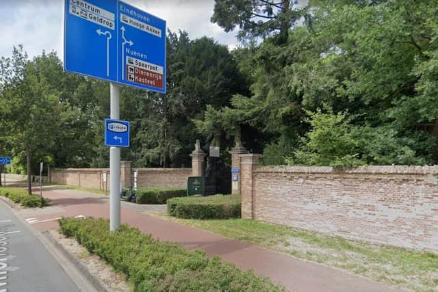A man has died after being hit by what local media reported was likely to be a “hammer” used in an event at a Highland Games tournament at a castle in the Netherlands.