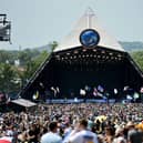 Glastonbury's Pyramid Stage. Image: Getty Images