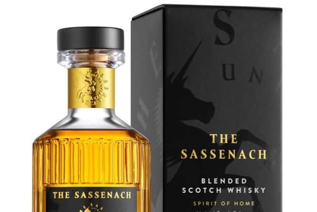 Heughan has released a luxurious-looking whisky (The Sassenach)