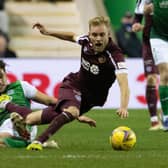 Hibs and Hearts played out a stalemate at Easter Road.  (Photo by Ross Parker / SNS Group)