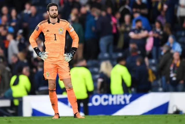 Scotland's Craig Gordon has not ruled out playing in the 2026 World Cup. (Photo by Ross MacDonald / SNS Group)