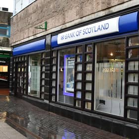 Lloyds Banking Group has said it is cutting about 1,600 jobs across its branch network. Picture: Michael Gillen.