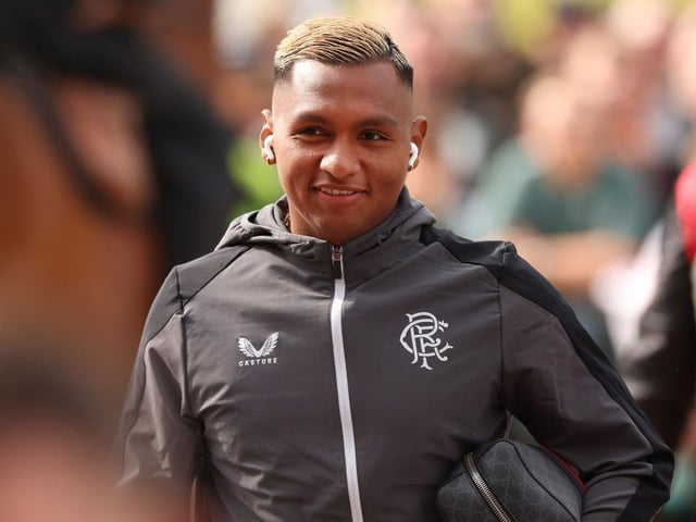 Alfredo Morelos comes in as Rangers best forward, with his key attribute being his physically at 81 - although the do rank his aggression quite highly too.