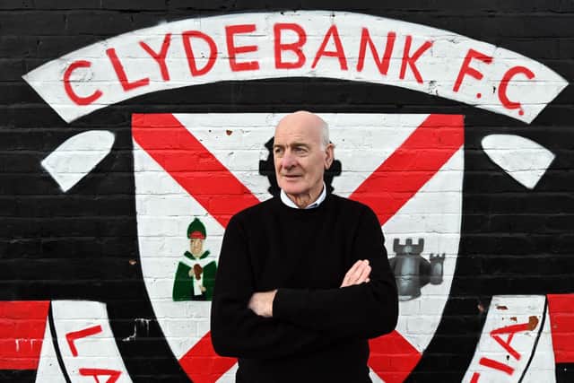 Gallacher played for Arbroath and Clydebank in the Scottish Football League. He made over 600 league appearances for the Bankies in a career that spanned four decades and was fondly known as 'Easy the Gal' by the club's supporters.
