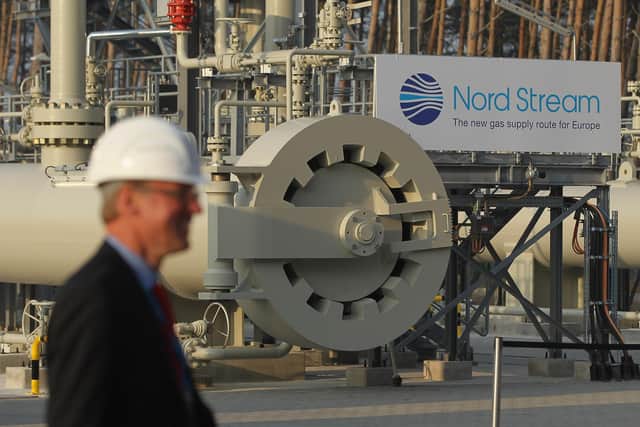 Russia has halted the flow of gas to Europe via the Nord Stream 1 pipeline. Picture: Sean Gallup/Getty