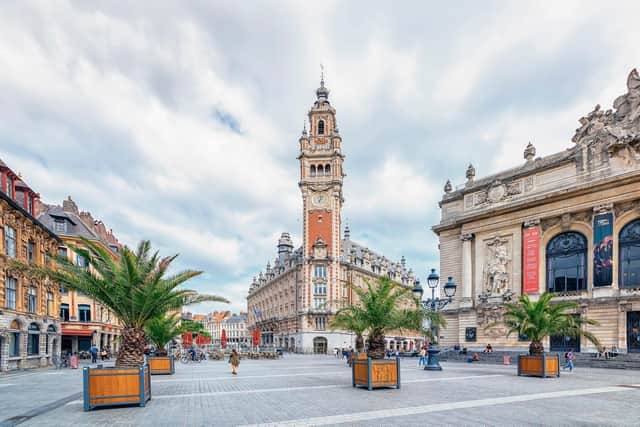 The French city of Lille, an hour and a half on the Eurostar from London St Pancras, hosts a summer-long arts festival Lille3000. Pic: PA Photo/Alamy.