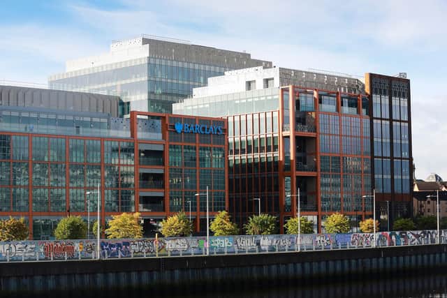 Barclays has opened its new state-of-the-art campus next to the Clyde River in Glasgow. Picture: Michael McGurk/Barclays