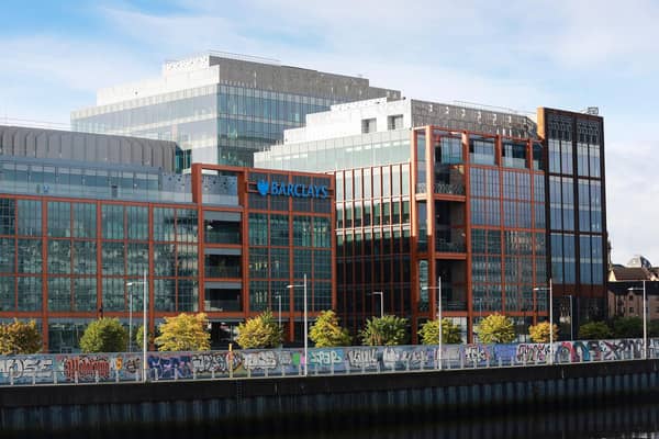 Barclays has opened its new state-of-the-art campus next to the Clyde River in Glasgow. Picture: Michael McGurk/Barclays