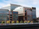 Barclays has opened its new state-of-the-art campus next to the Clyde River in Glasgow. Picture: Michael McGurk/Barclays