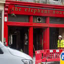 The Elephant House was seriously damaged by the fire, which blazed through several local businesses on the George IV Bridge.