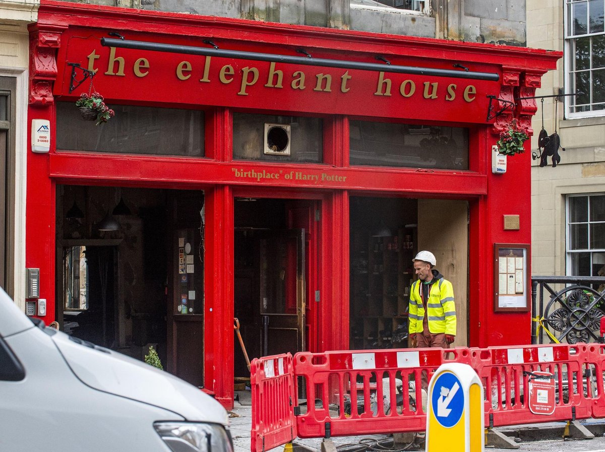 Edinburgh's Harry Potter cafe damaged in blaze left in 'nightmare' situation as building owner goes into liquidation