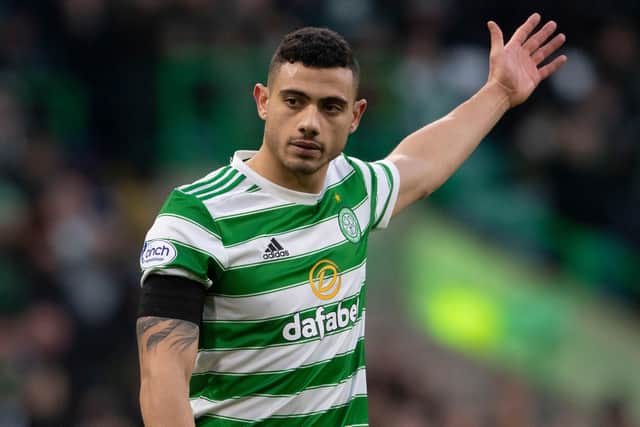 Giorgos Giakoumakis is winning over doubters with his performances for Celtic. (Photo by Craig Foy / SNS Group)