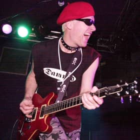 Captain Sensible of The Damned, whose gigs are not known for 'social undistancing' (Picture: Sandy Young)