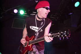 Captain Sensible of The Damned, whose gigs are not known for 'social undistancing' (Picture: Sandy Young)