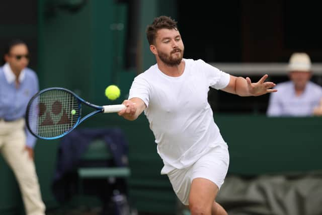 Arbroath tennis player Jonny O'Mara won the Sofia Open doubles title alongside Ken Skupski (Photo by Clive Brunskill/Getty Images)