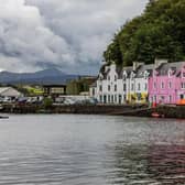 The two-vehicle collision happened near Portree on the Isle of Skye