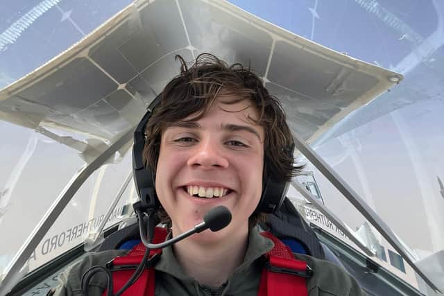 Mack Rutherford hopes to be the youngest pilot to circumnavigate the Earth