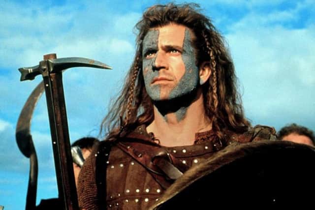Despite being criticised for historical inaccuracies the 1995 hit movie Braveheart is almost synonymous to 'Scotland' at this point - it famously stars Mel Gibson as William Wallace.