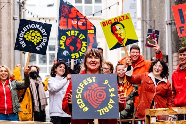 Edinburgh Science Festival director Amanda Tyndall is delighted that in-person events are back this year. Picture: Ian Georgeson