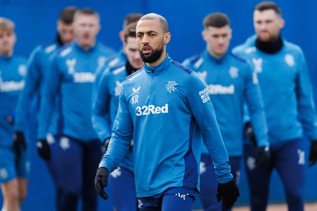 Kemar Roofe will hope to be involved for Rangers against Dundee on Sunday.
