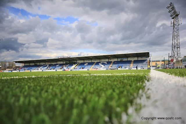 Apology: Galloway took in match at Palmerston Park