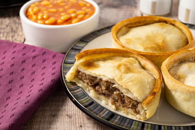 Bells Scotch pies will now be available at 61 Marks & Spencer food halls across Scotland. Picture: Lenny Warren/Warren Media