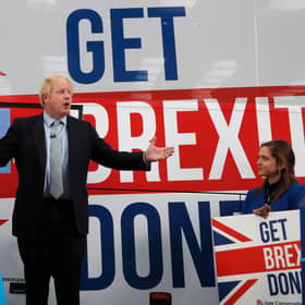 Boris Johnson became an ardent supporter of Brexit not because he believed in it, but because it was politically expedient for him. Picture:P Frank Augstein/Getty Images