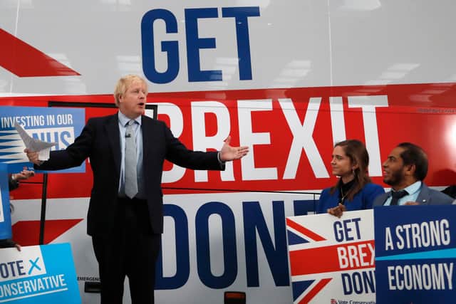 Boris Johnson became an ardent supporter of Brexit not because he believed in it, but because it was politically expedient for him. Picture:P Frank Augstein/Getty Images