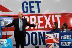 Boris Johnson became an ardent supporter of Brexit not because he believed in it, but because it was politically expedient for him. Picture:P Frank Augstein/Getty Images