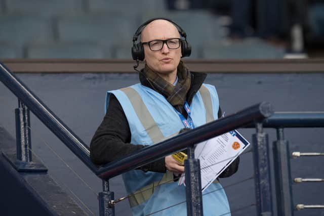 It seems to have been largely lost in the midst of time that a draconian Ibrox ban for BBC reporter Chris McLaughlin was the genesis for the corporation's seven-year coverage dispute with the BBC that has been brought to a close. (Photo by Craig Foy/SNS).