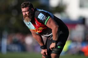 Irne Herbst of Harlequins was only sin-binned for seven minutes.