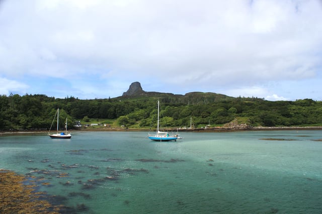 Eigg, one of the Small Isles in the Inner Hebrides, has been owned and run by the local community since a historic buyout in 1997