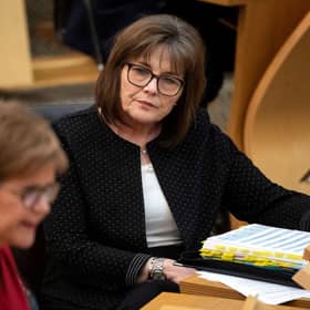Health Secretary Jeane Freeman has issued a stark warning after reports of a spate of text scams targeting Scots who are shielding from coronavirus. (Photo by Andy Buchanan- Pool/Getty Images)