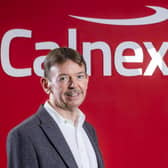 Calnex boss Tommy Cook cheered the firm achieving 'such a strong set of results... in what has been a complicated year'. Picture: Peter Devlin.