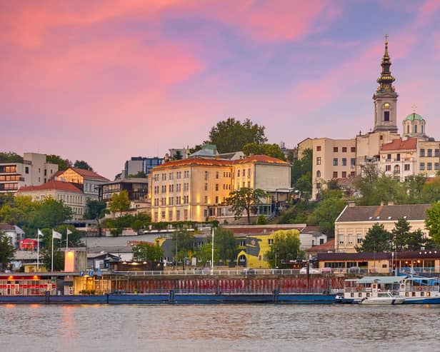 Belgrade, the Serbian capital. Pic: Alamy/PA.