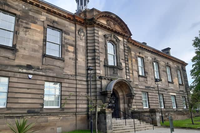 The case called at Kirkcaldy Sheriff Court.