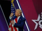 Scottish politicians must not be reduced to the flag-waving and meaningless slogans of Donald Trump (Picture: Tasos Katopodis/Getty Images)
